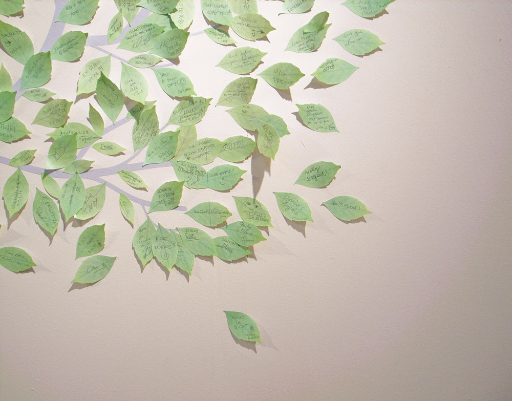 Appree Korea - Sticky Notes - Autumn Birch Leaf (Large Pack)