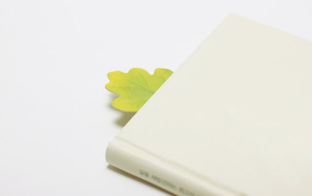 Appree Korea - Bookmark Pen - Autumn Oak Leaf (1 piece/pack)