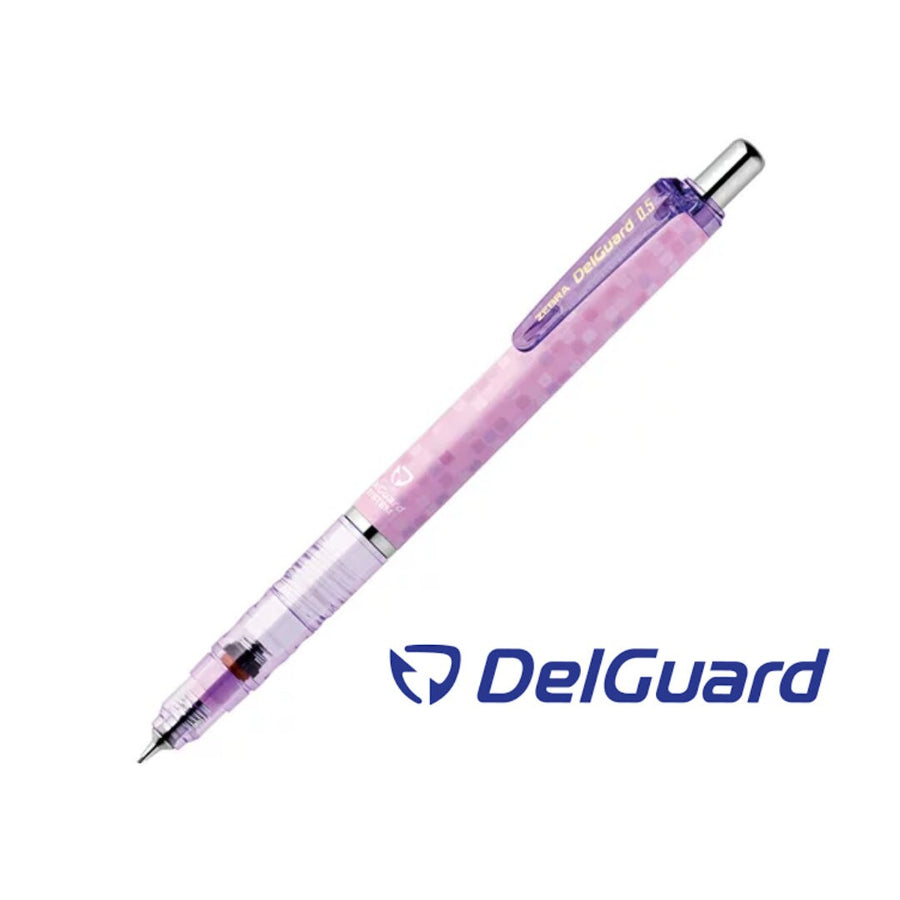 Zebra Delguard 0.5mm Mechanical Pencil - Mosaic Violet Barrel