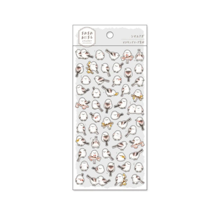 Mind Wave - Sticker Pack - Cute Long-tailed Tit