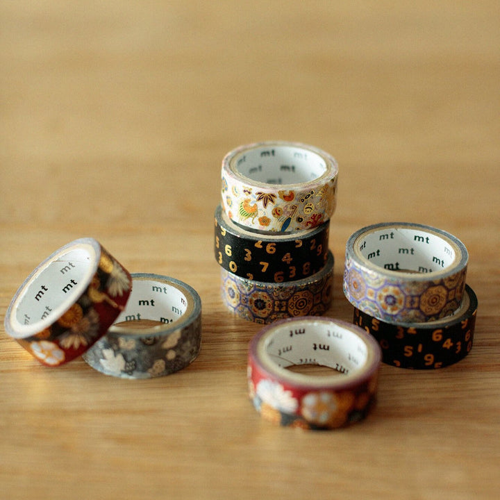 MT x SOU.SOU Kyoto Washi Tape - Gold Foil Stamped - Kinrandonsu